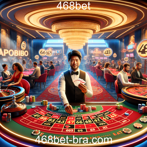 Experiência Imersiva no Cassino Ao Vivo do 468bet
